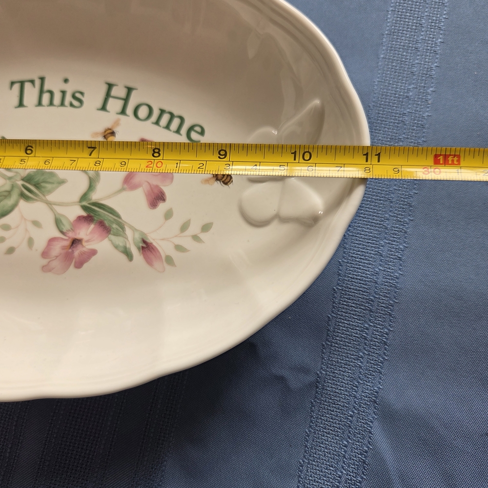 Lenox Bless This Home Serving dish - Picture 8 of 9